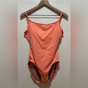 NWT Hermoza Cecilia Pink Coral Sculpting One Piece Swimsuit - Women’s Size 10